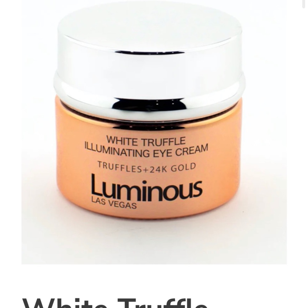 New Luminous Las Vegas white truffle illuminating eye cream
